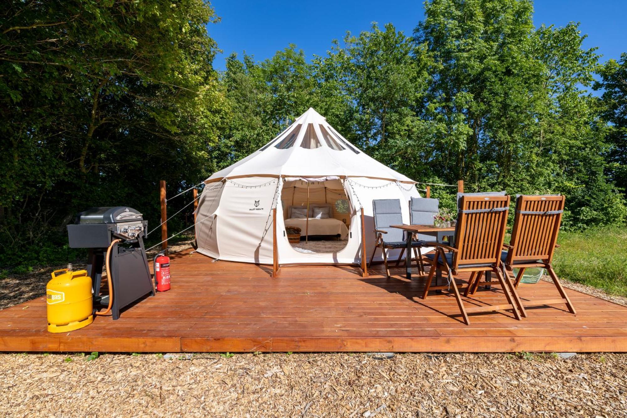 Holmegaard Vin Og Glamping Hotel Dannemare Exterior photo
